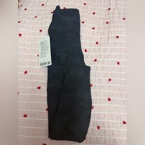 Lululemon Black Camouflage Leggings